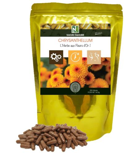 Chrysanthellum - 500 Gélules - L'Herbe aux Fleurs d'Or !