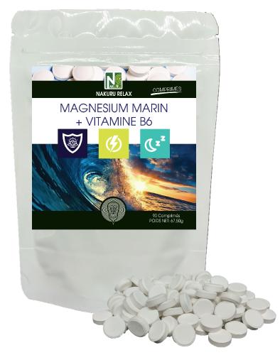 Magnésium Marin + Vitamine B6 - 90 Comprimés