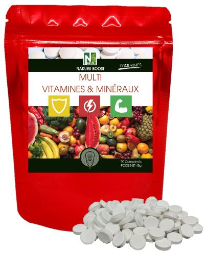 Multi Vitamines & Minéraux - 90 Comprimés